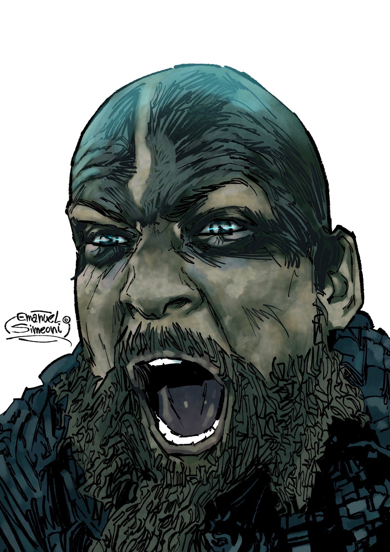Floki - Print Art by Emanuel Simeoni