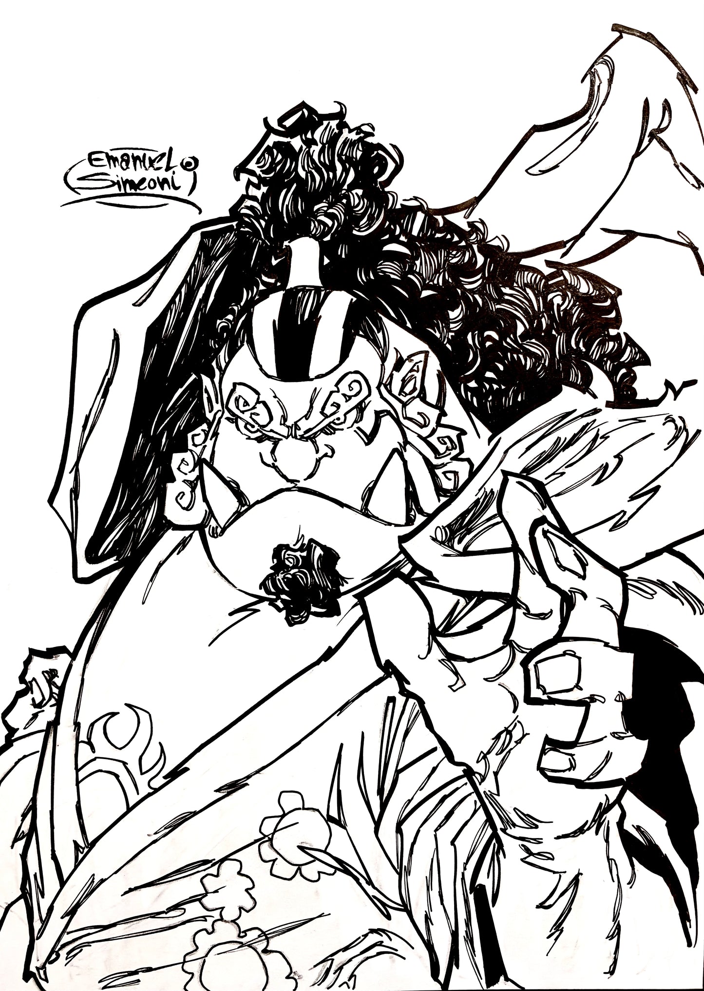 Jimbe - Opera d'Arte originale di Emanuel Simeoni