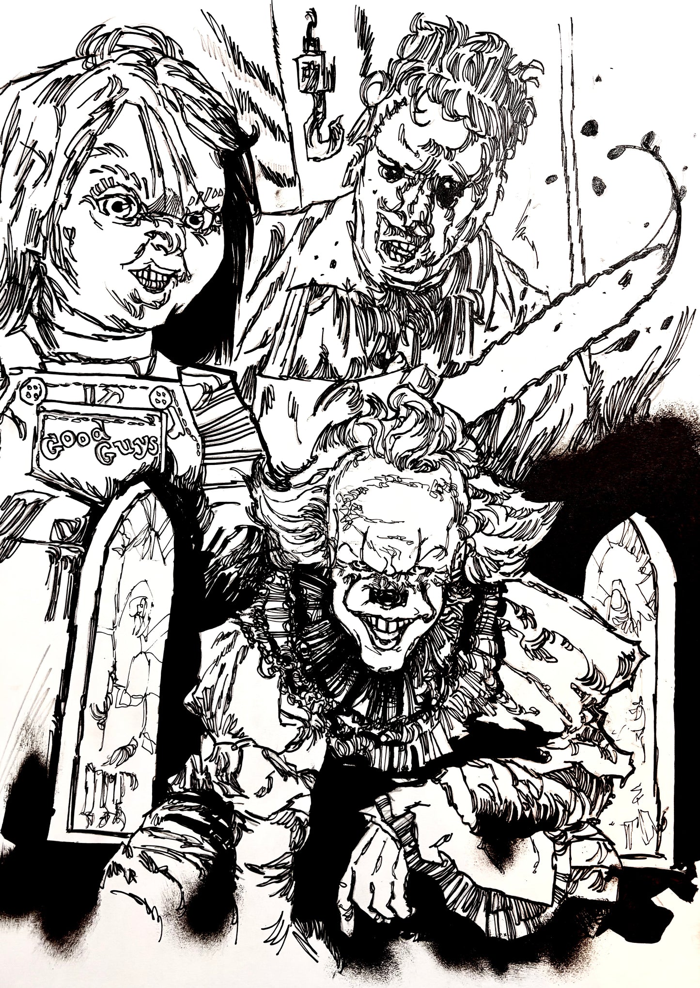 Horror Icons - Opera d'Arte originale di Emanuel Simeoni