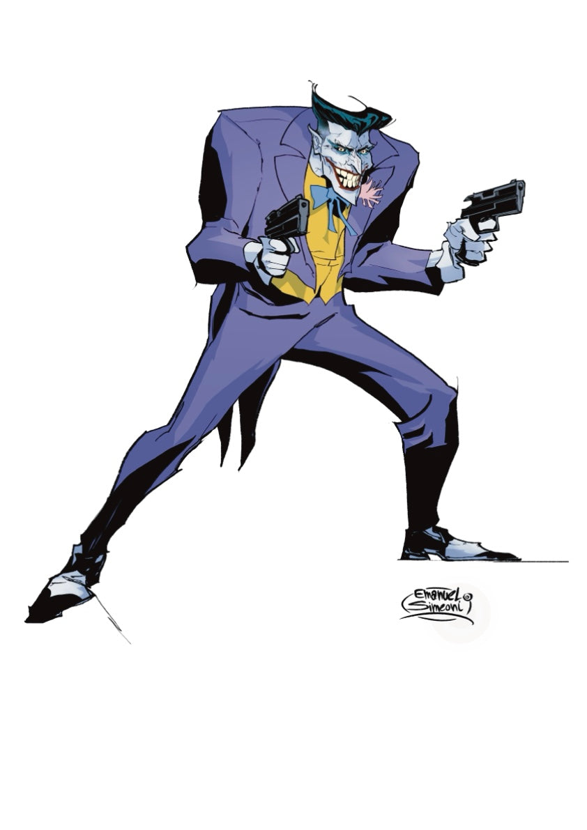 Joker - Print Art by Emanuel Simeoni