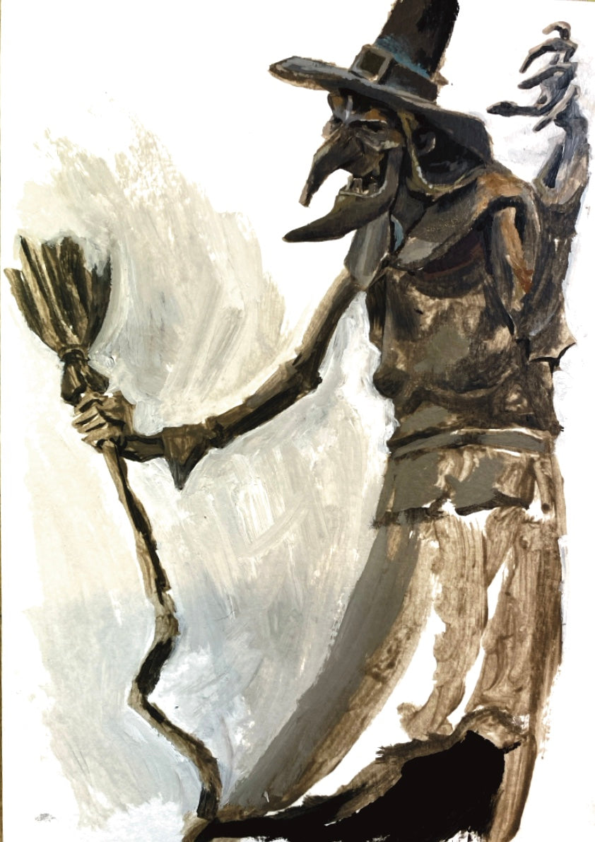 The Witch - ParaNorman Oil Painting by Emanuel Simeoni