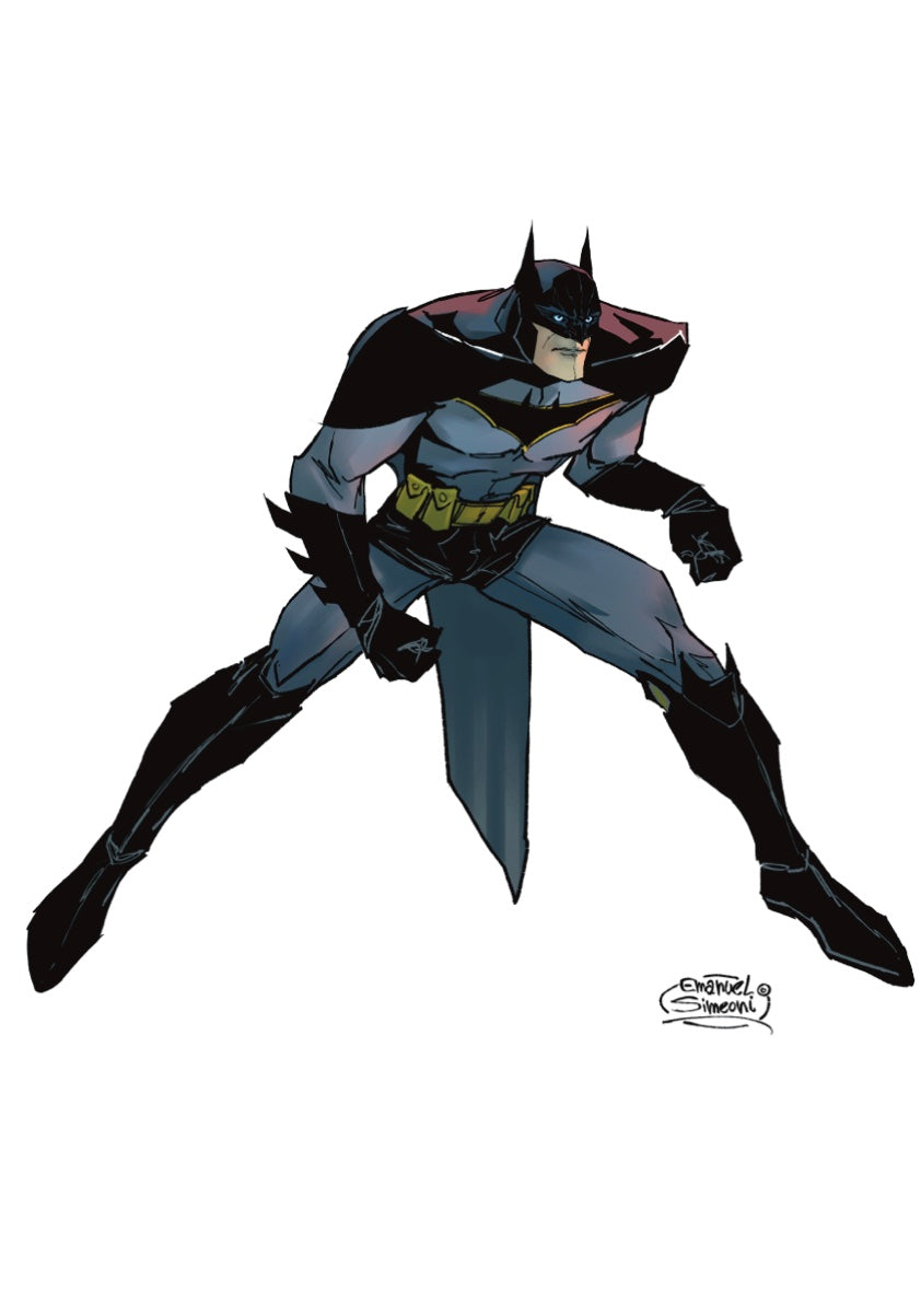 Batman - Print Art by Emanuel Simeoni