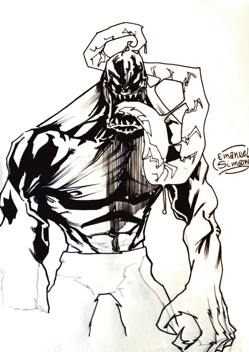 Venom - Opera d’Arte Originale di Emanuel Simeoni