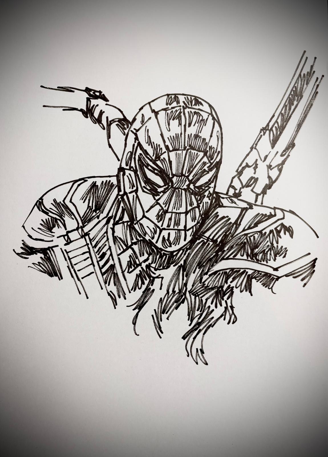 Spider-Man - Opera d’arte Originale di Emanuel Simeoni