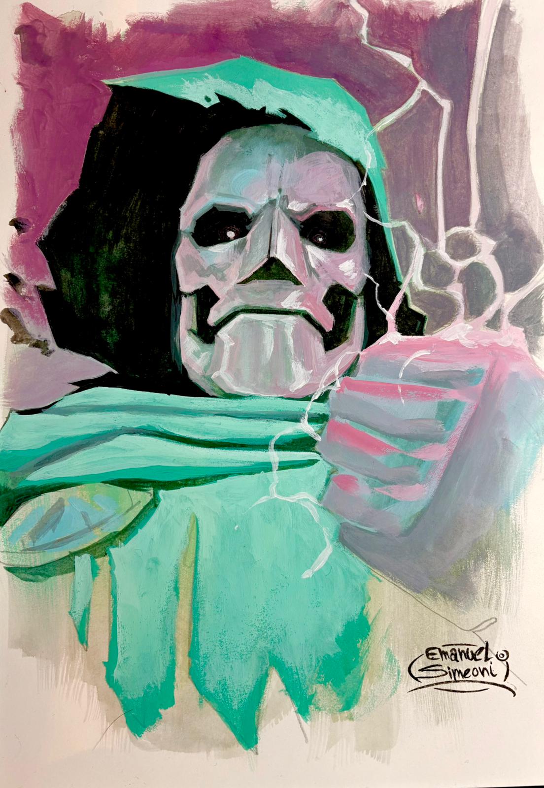 Doom - Opera d'Arte Originale di Emanuel Simeoni