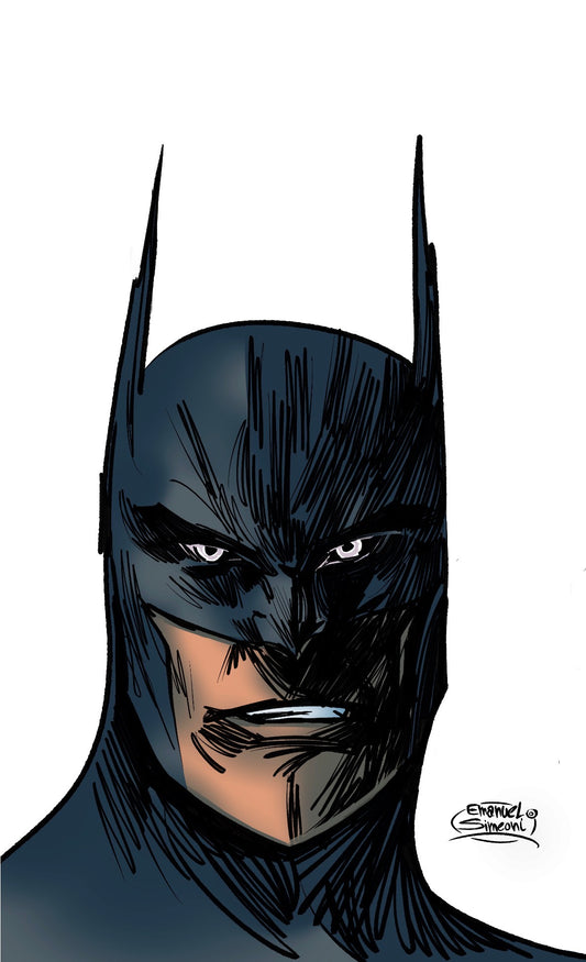 The Dark Knight - Print Art by Emanuel Simeoni