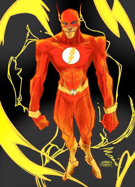 Flash - Print Art by Emanuel Simeoni