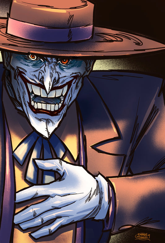 Joker - Print Art by Emanuel Simeoni