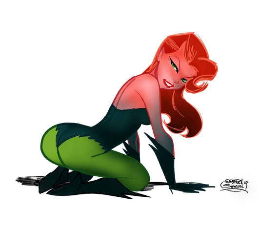 Poison Ivy - Print Art by Emanuel Simeoni