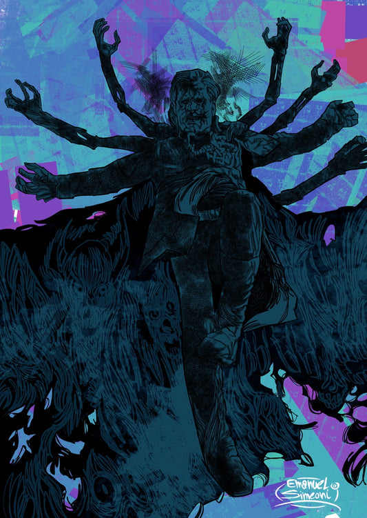 Dr Strange Zombie - Print Art by Emanuel Simeoni