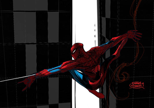 Urban Spiderman - Print Art by Emanuel Simeoni