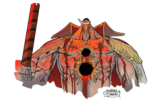 Barbabianca - Print Art by Emanuel Simeoni