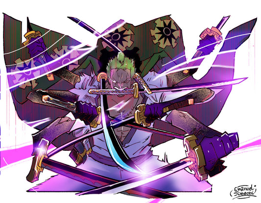 Zoro - Print Art by Emanuel Simeoni