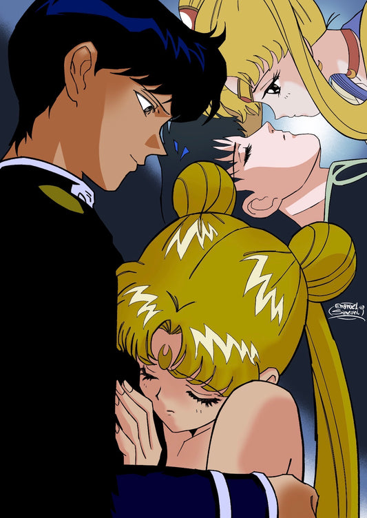 Sailor Moon - Print Art by Emanuel Simeoni