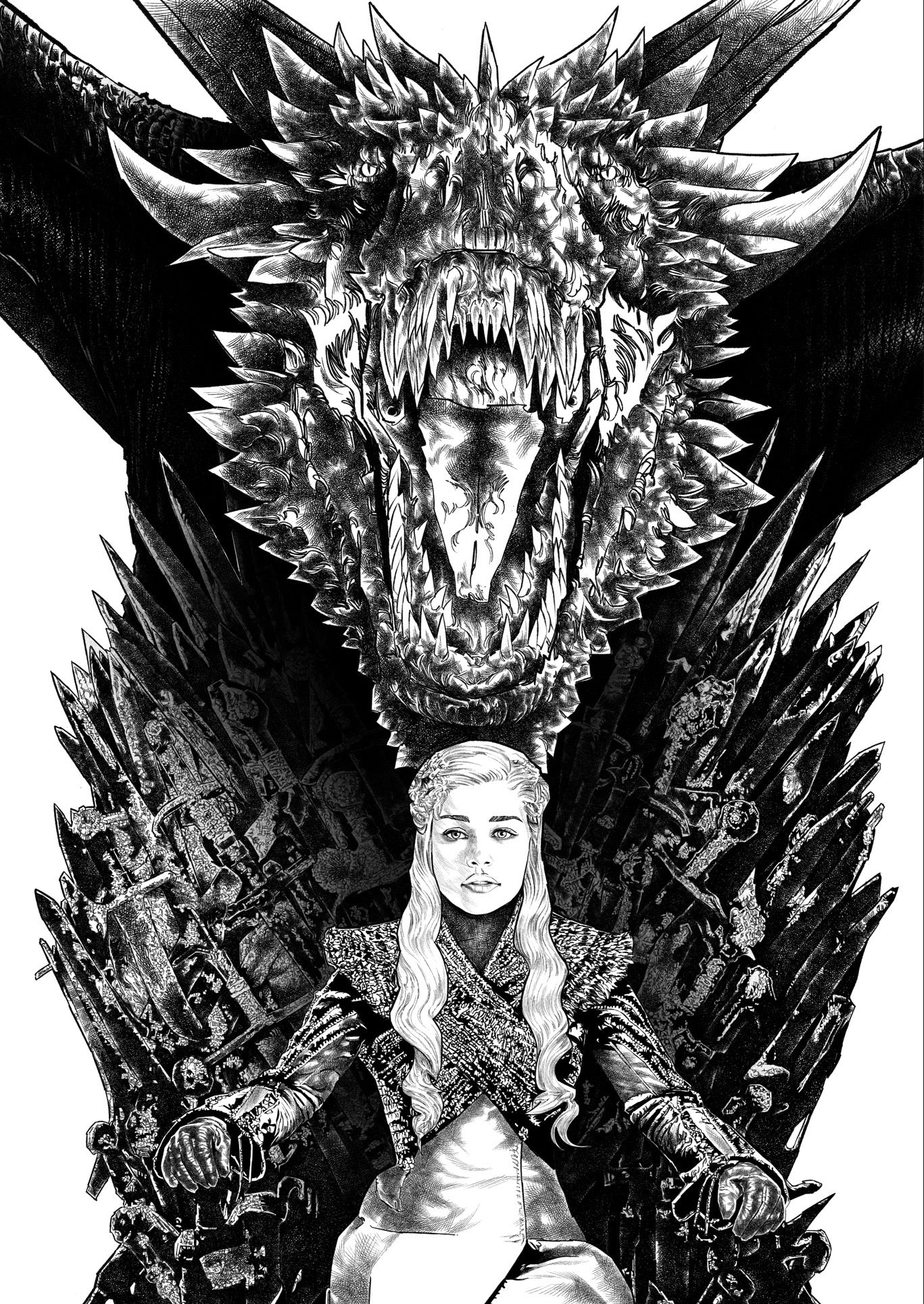 Il Trono di Spade - Print Art by Emanuel Simeoni