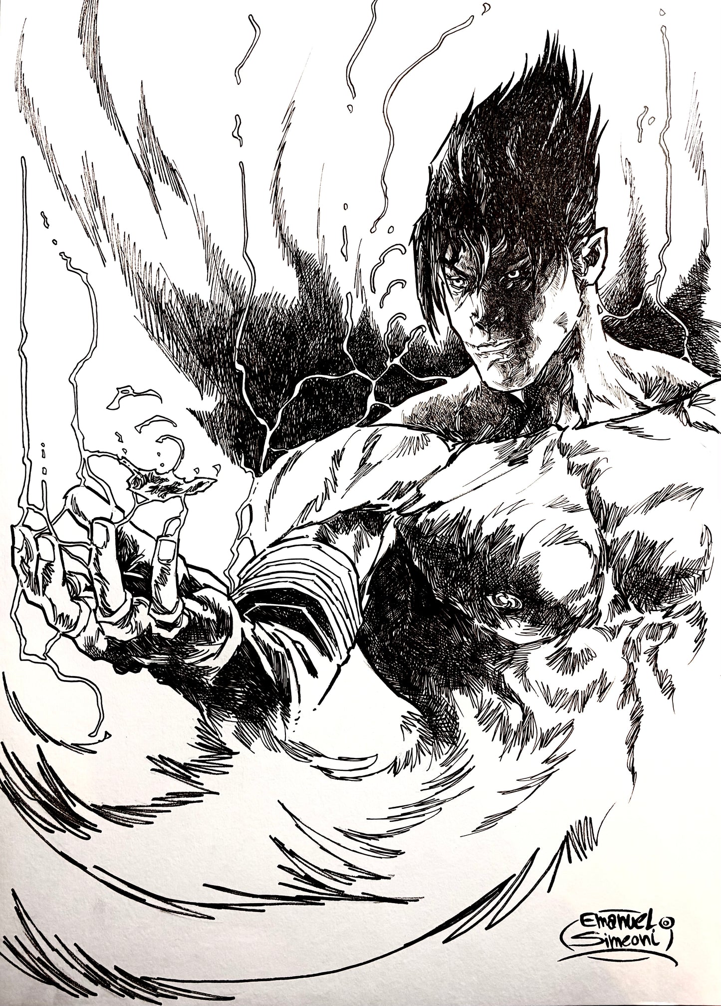 Tekken - Opera d'Arte originale di Emanuel Simeoni