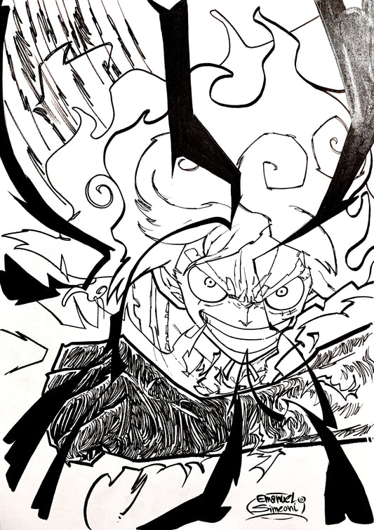 Rubber Gear 5 - Opera d'Arte originale di Emanuel Simeoni