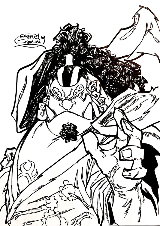 Jimbe - Opera d'Arte originale di Emanuel Simeoni