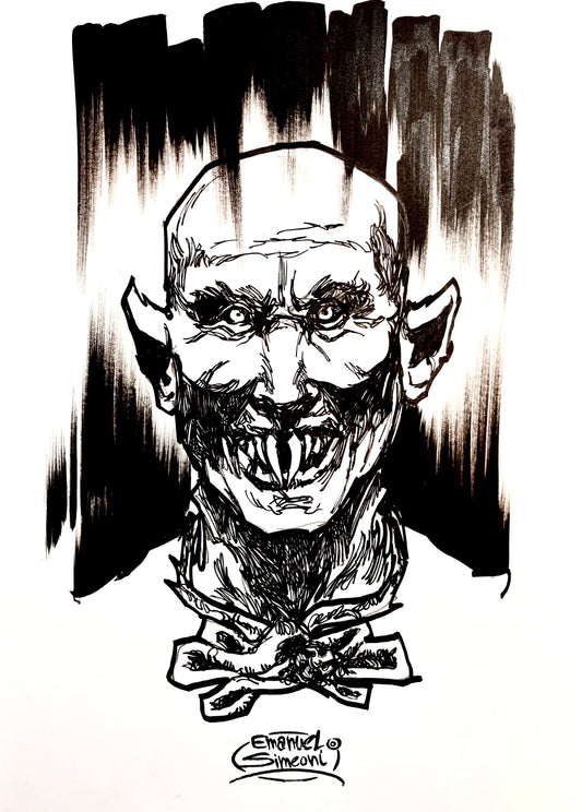Nosferatu - Opera d'Arte originale di Emanuel Simeoni
