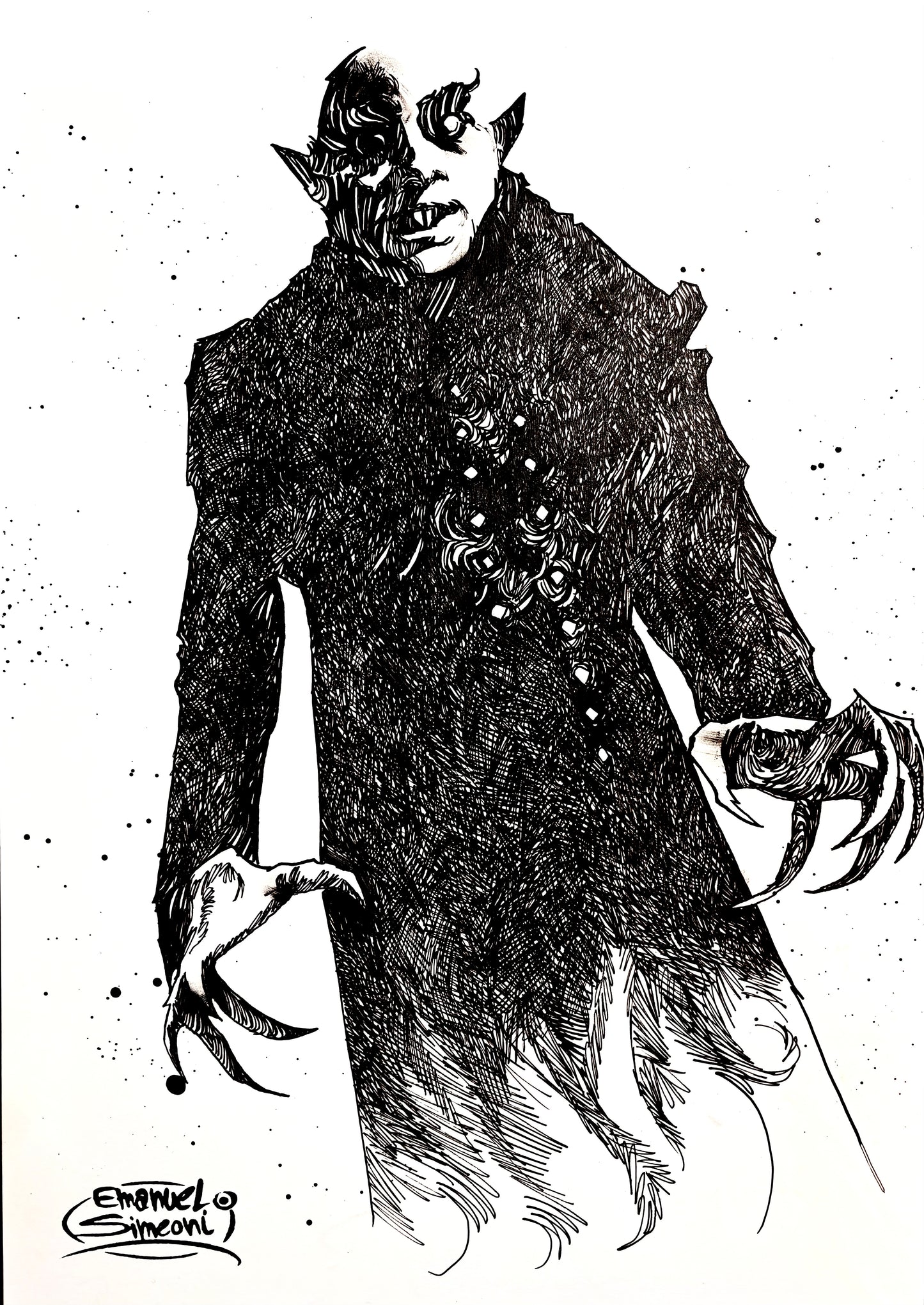 Nosferatu - Opera d'Arte originale di Emanuel Simeoni