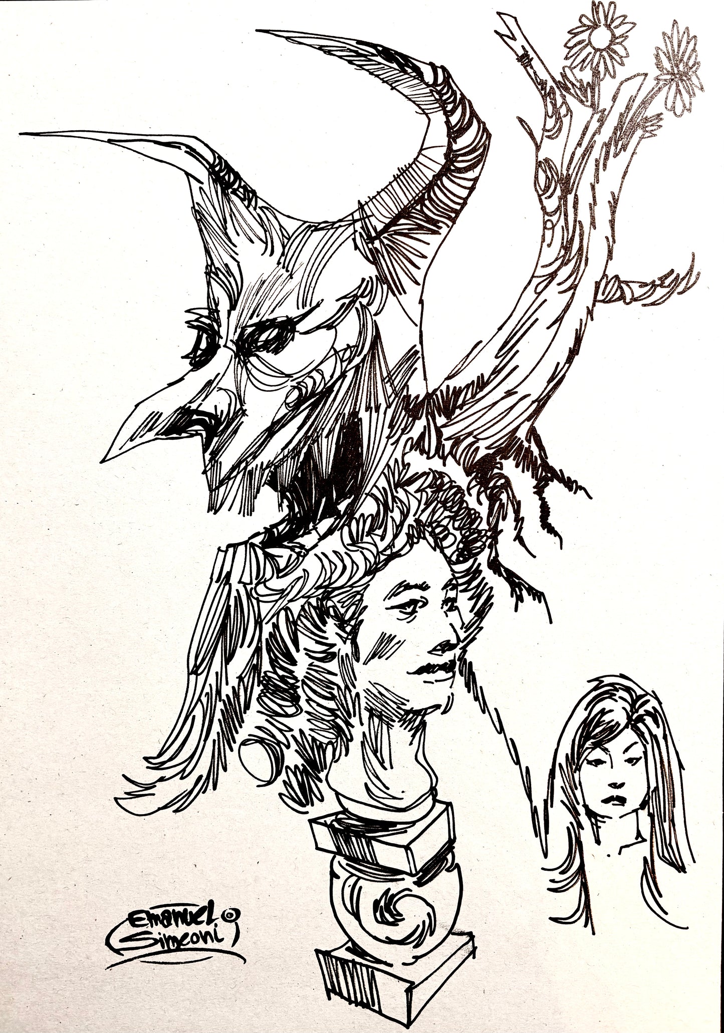 L'Albero Incantato - Opera d'Arte originale di Emanuel Simeoni
