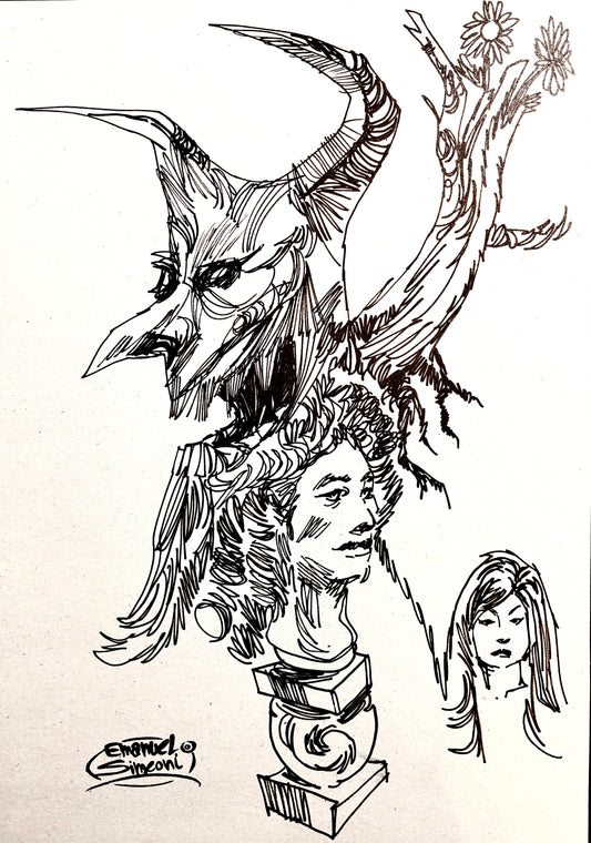 L'Albero Incantato - Opera d'Arte originale di Emanuel Simeoni