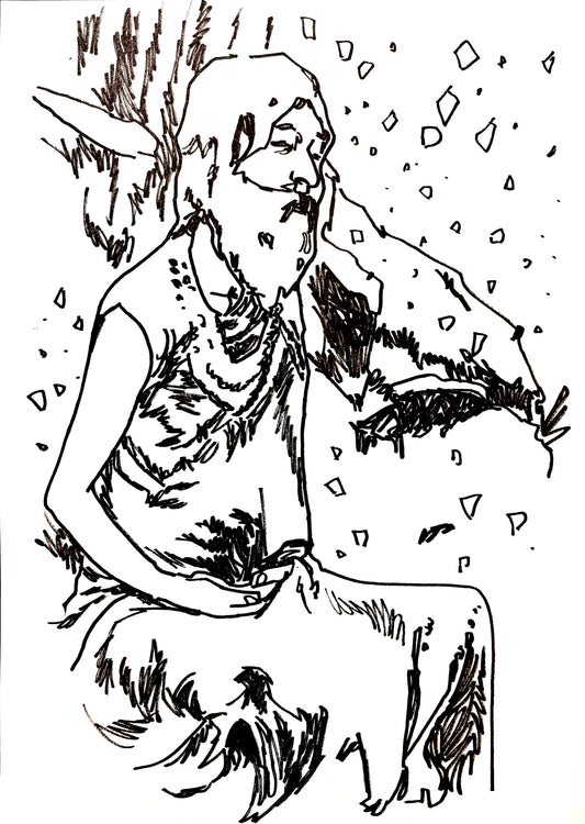 Meditazione - Opera d'Arte originale di Emanuel Simeoni