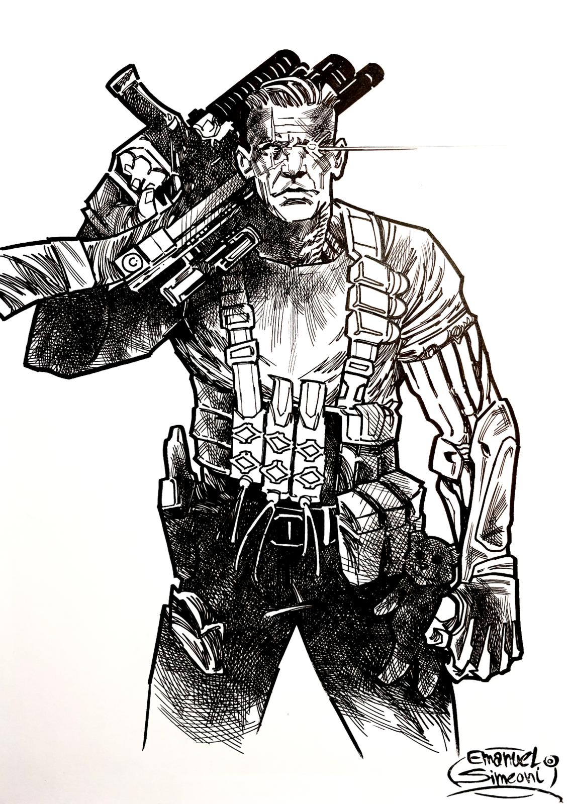 Cable - Opera d’Arte Originale di Emanuel Simeoni