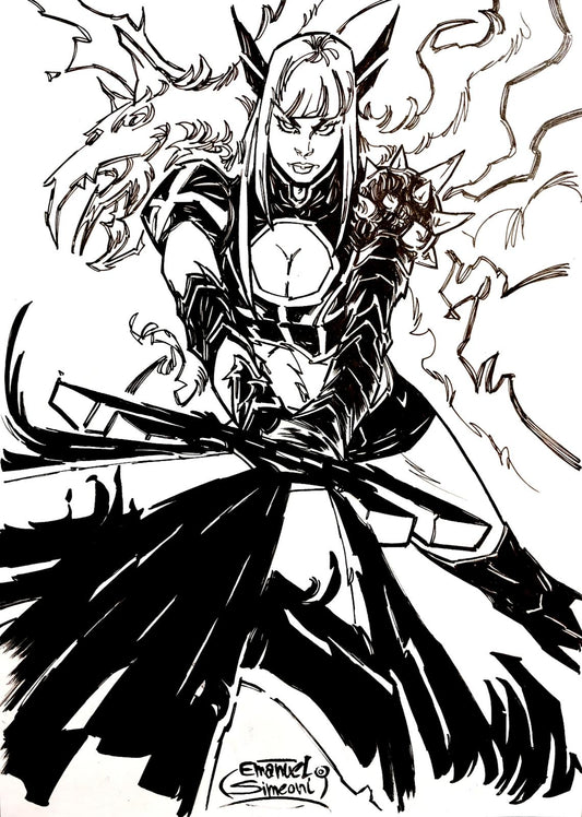 Magik - Opera d’Arte Originale di Emanuel Simeoni