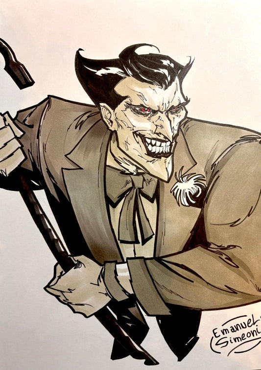 Joker - Opera d’arte Originale di Emanuel Simeoni