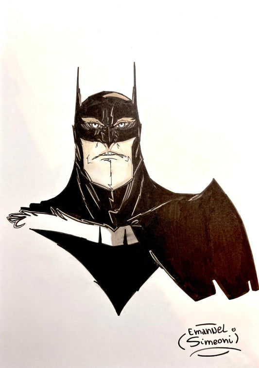 Batman - Opera d’Arte Originale di Emanuel Simeoni