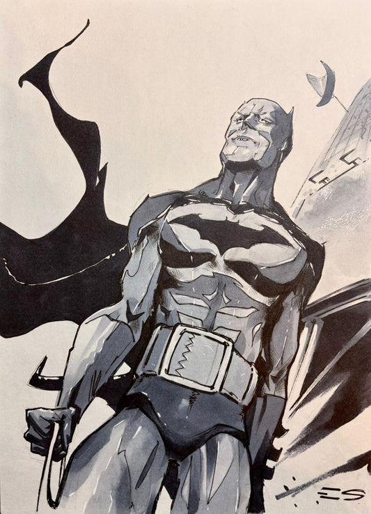 Batman - Opera d’Arte Originale di Emanuel Simeoni