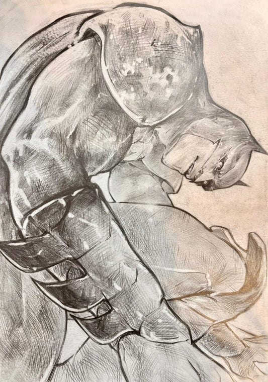 Batman - Opera d’Arte Originale di Emanuel Simeoni