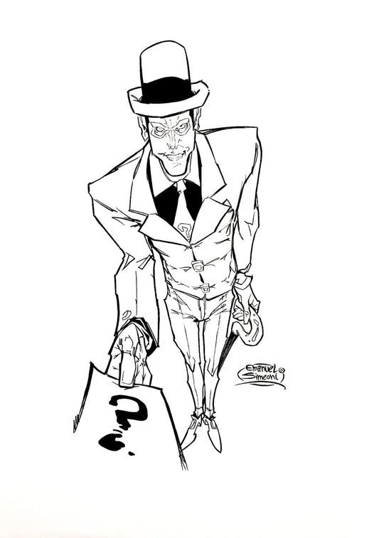 L'Enigmista - Opera d’Arte Originale di Emanuel Simeoni