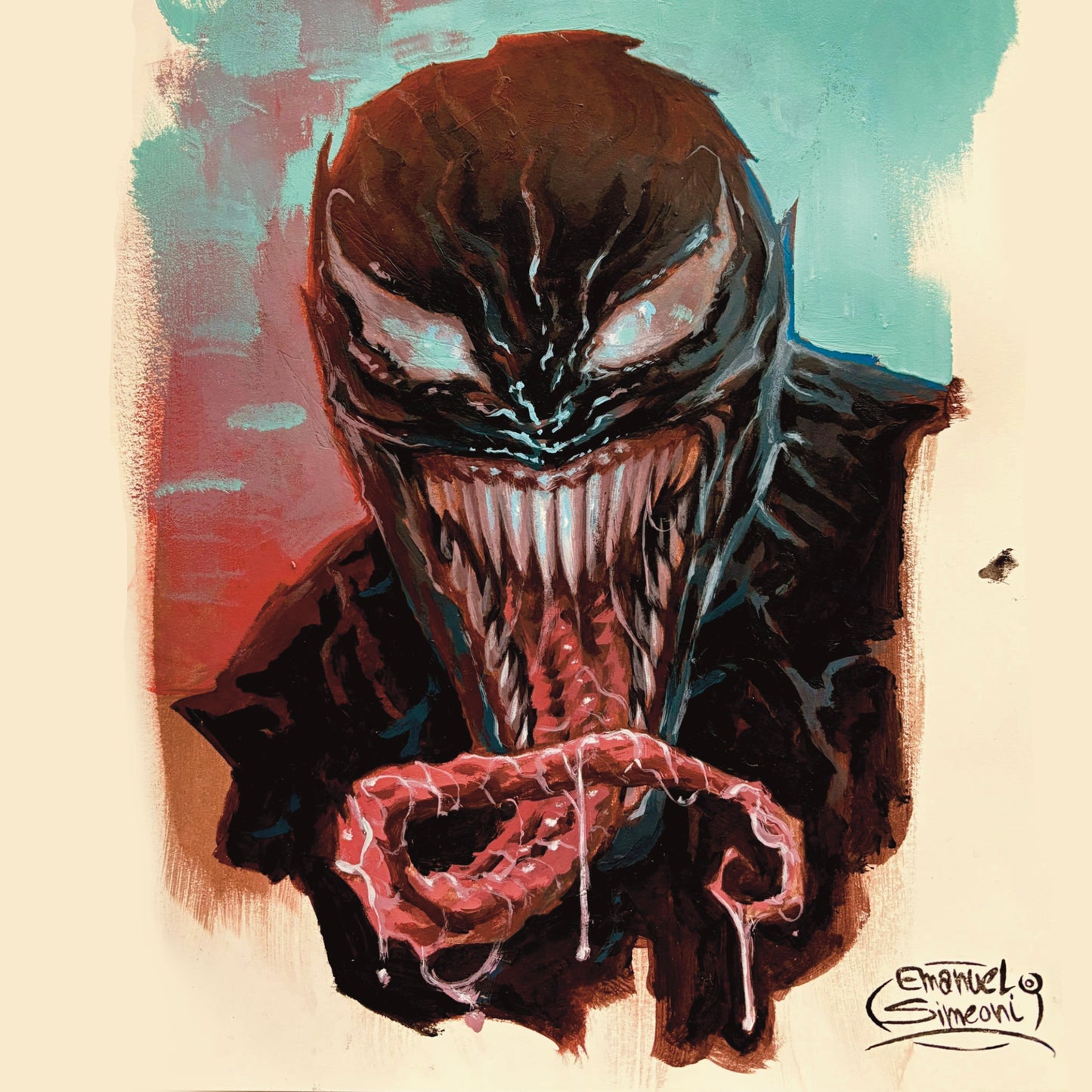 Venom - Opera d'Arte Originale di Emanuel Simeoni