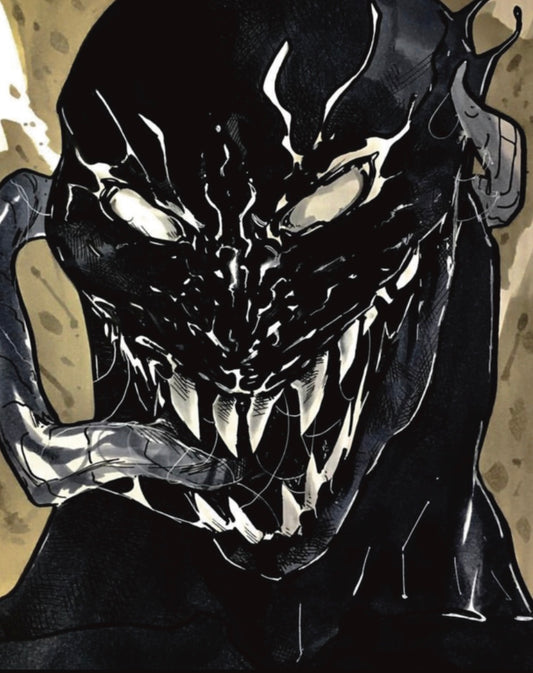 Venom Black Edition - Opera d'Arte Originale di Emanuel Simeoni