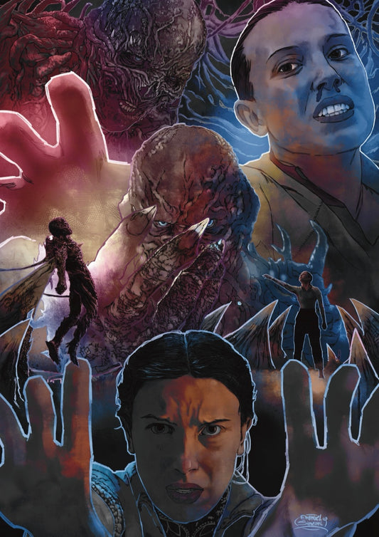 Stranger Things - Print Art by Emanuel Simeoni