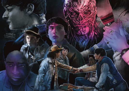 Stranger Things - Print Art by Emanuel Simeoni