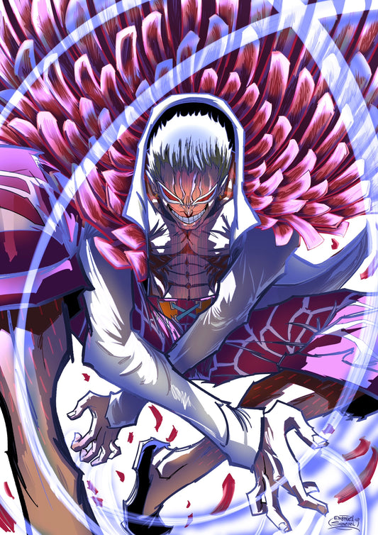 Doflamingo - Print Art by Emanuel Simeoni