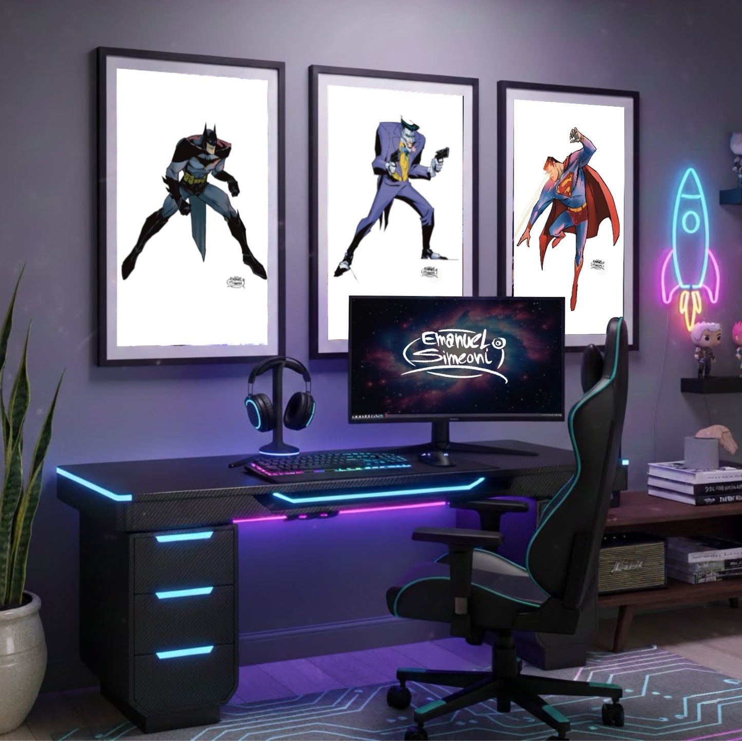 Batman: The Animated Series - Collezione Esclusiva by Emanuel Simeoni