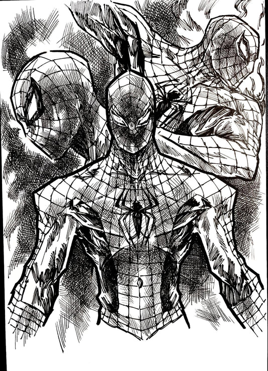 Spiderman - Opera d’Arte Originale di Emanuel Simeoni