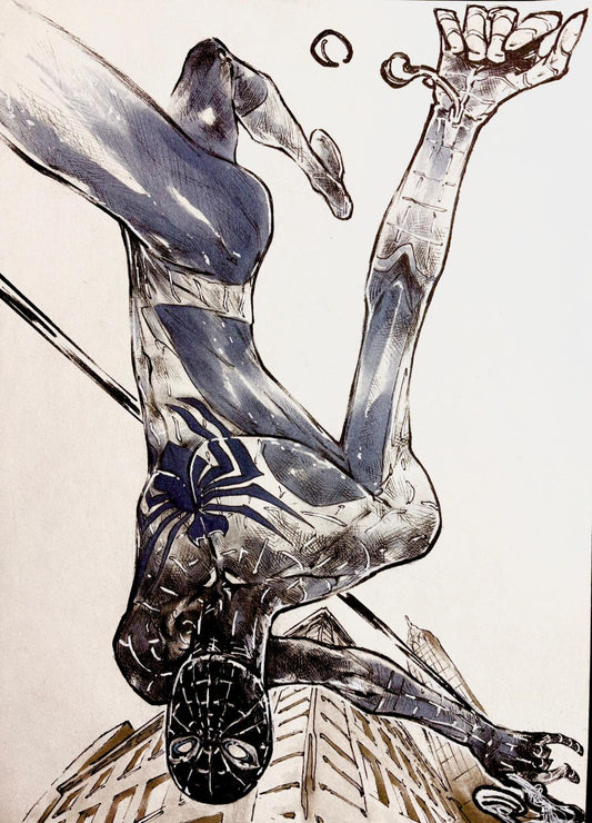 Spider-Man - Opera d'Arte Originale di Emanuel Simeoni