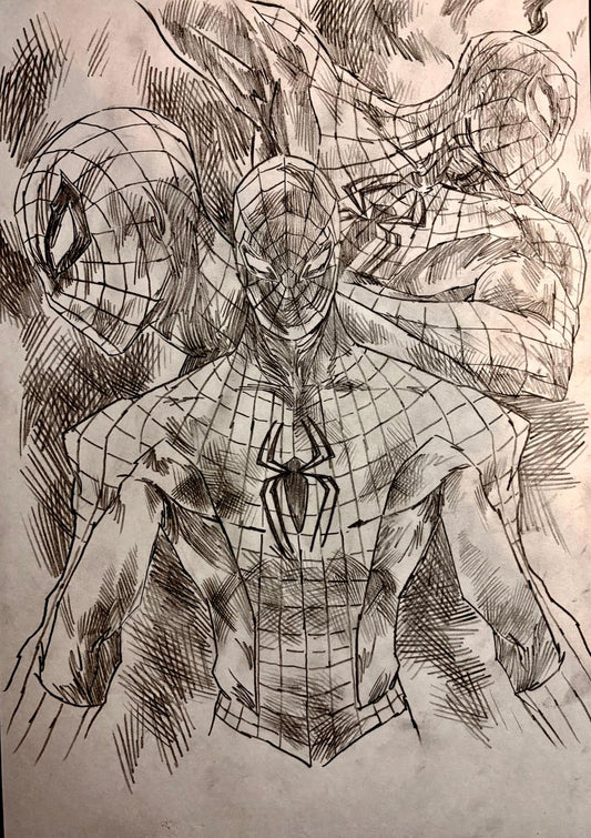 Spider-Man - Opera d’Arte Originale di Emanuel Simeoni