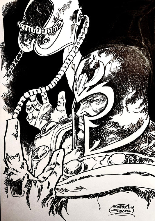 Magneto - Opera d’Arte Originale di Emanuel Simeoni