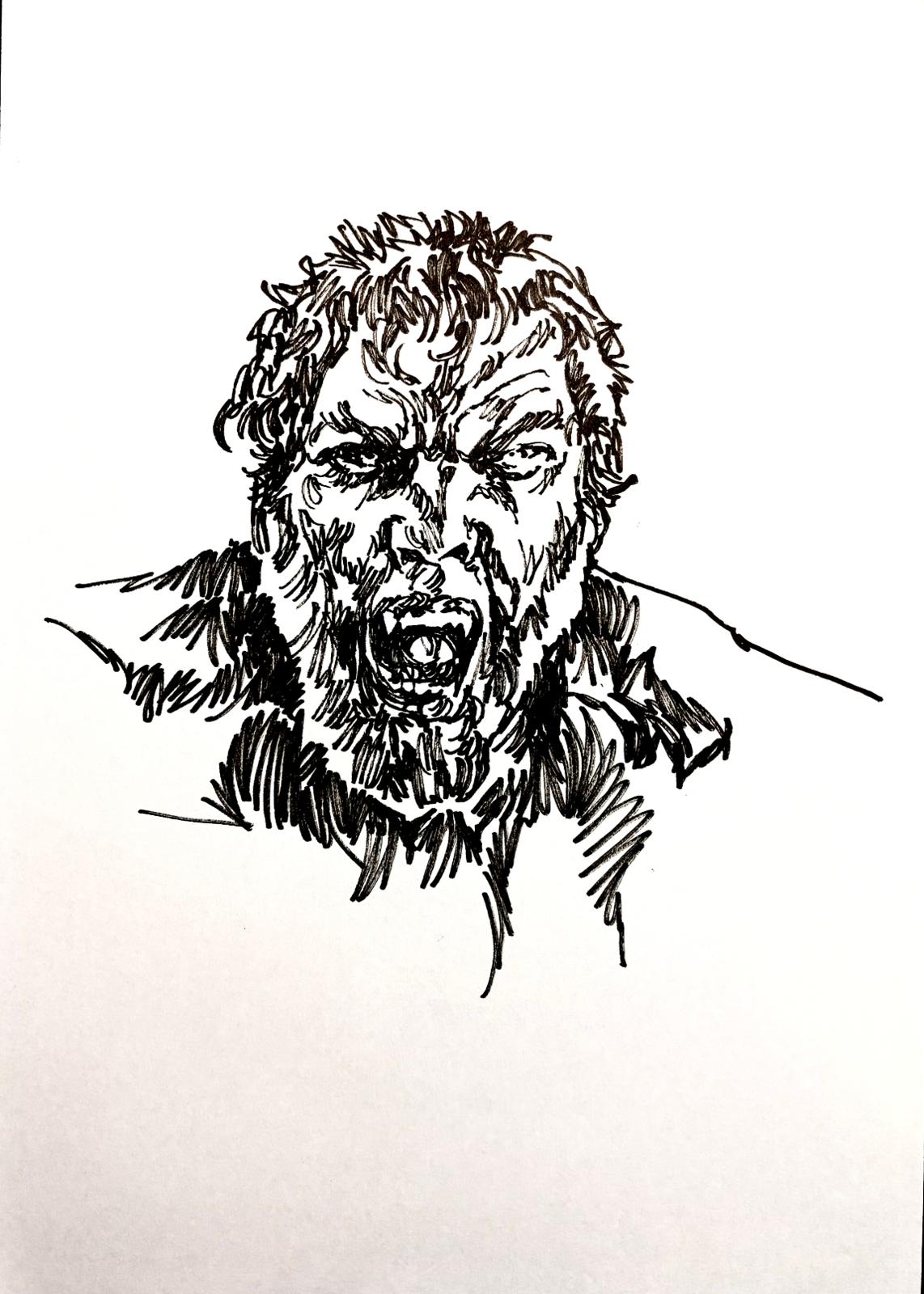 Bestia - Opera d’Arte Originale di Emanuel Simeoni