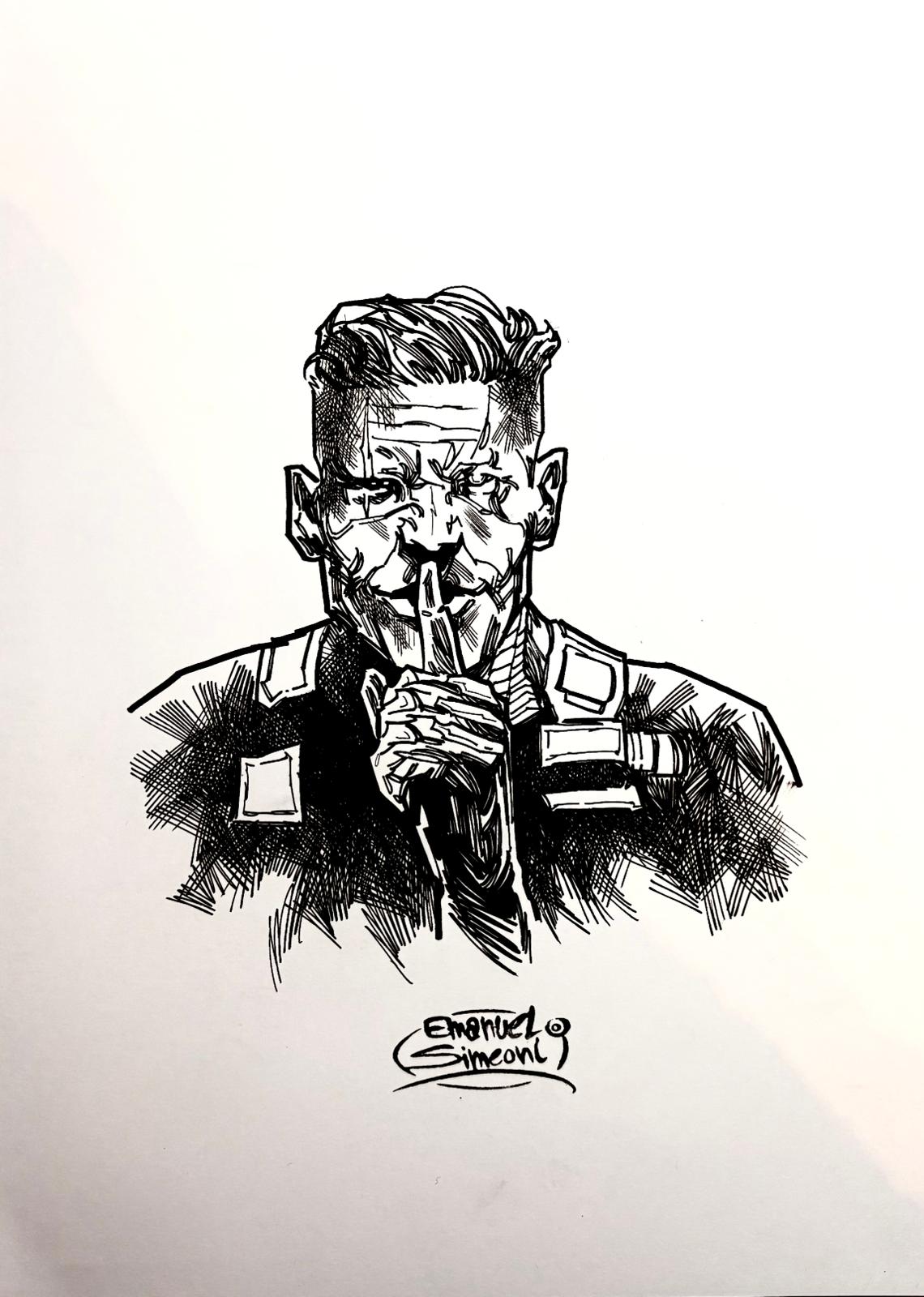 Cable - Opera d’Arte Originale di Emanuel Simeoni